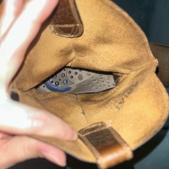 ARIAT RAMBLER BROWN LEATHER SQUARE TOE SOFT TOP WESTERN BOOTS MEN'S 11D - Picture 7 of 11